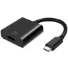 (A109-0344) AISENS CONVERSOR USB-C A HDMI 4K@60HZ USB-C/M - HDMI/H NEGRO 15CM