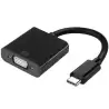 (A109-0347) AISENS CONVERSOR USB-C A VGA USB-C/M - HDB15/H NEGRO 15CM