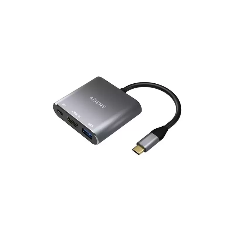 (A109-0669) AISENS CONVERSOR USB-C A HDMI/USB-C/TIPO A USB 3.0