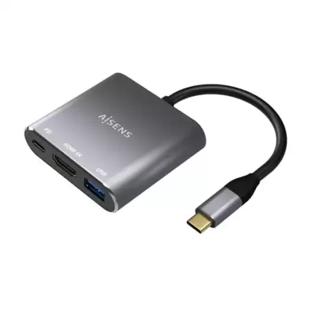 (A109-0669) AISENS CONVERSOR USB-C A HDMI/USB-C/TIPO A USB 3.0