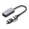 (A109-0710) AISENS CONVERSOR USB3.2 GEN1 USB-A+USB-C A ETHERNET 2.5G 10/100/1000/2500 MBPS