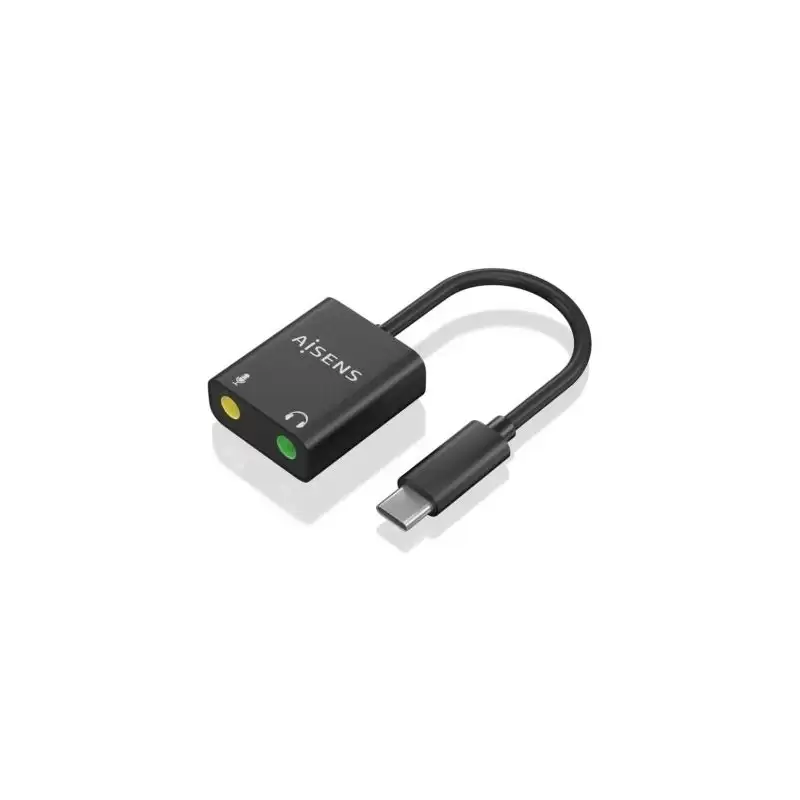 (A109-0767) AISENS CONVERSOR USB-C A JACK 3.5 AUDIO 48KHZ