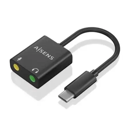 (A109-0767) AISENS CONVERSOR USB-C A JACK 3.5 AUDIO 48KHZ
