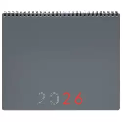 (625505026) FINOCAM PLANIFICADOR AGENDA + NOTAS 250X200MM MES VISTA GRIS 2026 INTERNACIONAL