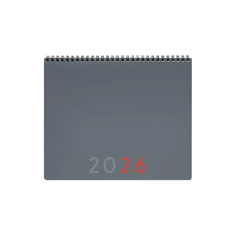 (625505026) FINOCAM PLANIFICADOR AGENDA + NOTAS 250X200MM MES VISTA GRIS 2026 INTERNACIONAL