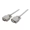 (A112-0065) AISENS CABLE SERIE RS232 DB9/M-DB9/H BEIGE 1