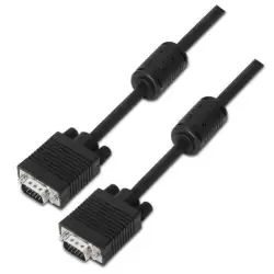 (A113-0072) AISENS CABLE SVGA CON FERRITA  HDB15/M - HDB15/M NEGRO 3