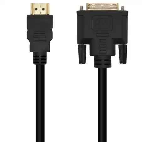(A117-0090) AISENS CABLE DVI A HDMI DVI18+1/M - HDMI A/M NEGRO 1