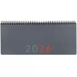 (625515026) FINOCAM PLANIFICADOR AGENDA + NOTAS 290X116MM SEMANA VISTA GRIS 2026