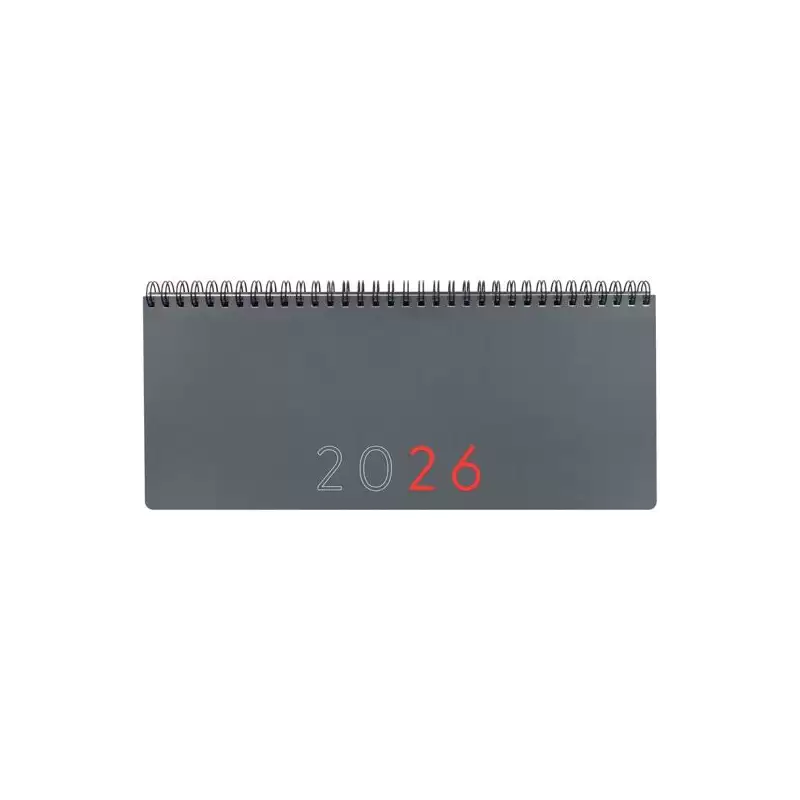 (625515026) FINOCAM PLANIFICADOR AGENDA + NOTAS 290X116MM SEMANA VISTA GRIS 2026