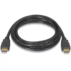 (A120-0121) AISENS CABLE HDMI V2.0 PREMIUM ALTA VELOCIDAD HEC 4K@60HZ 18GBPS A/M - A/M NEGRO 2