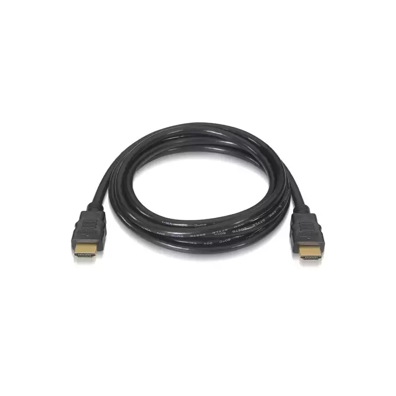 (A120-0372) AISENS CABLE HDMI V2.0 PREMIUM ALTA VELOCIDAD HEC 4K@60HZ 18GBPS A/M - A/M NEGRO 10M