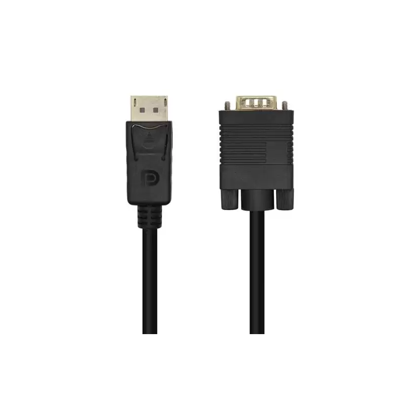(A125-0365) AISENS CABLE CONVERSOR DISPLAYPORT A VGA DP/M - VGA/M NEGRO 2