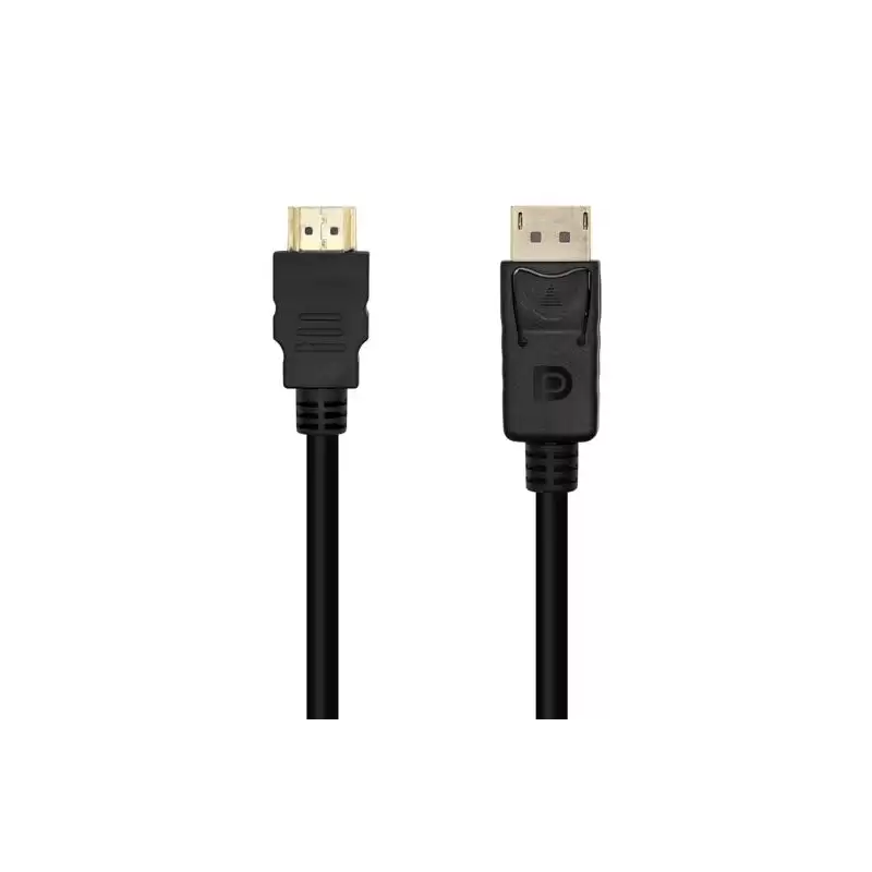 (A125-0459) AISENS CABLE CONVERSOR DISPLAYPORT A HDMI DP/M - HDMI/M NEGRO 1