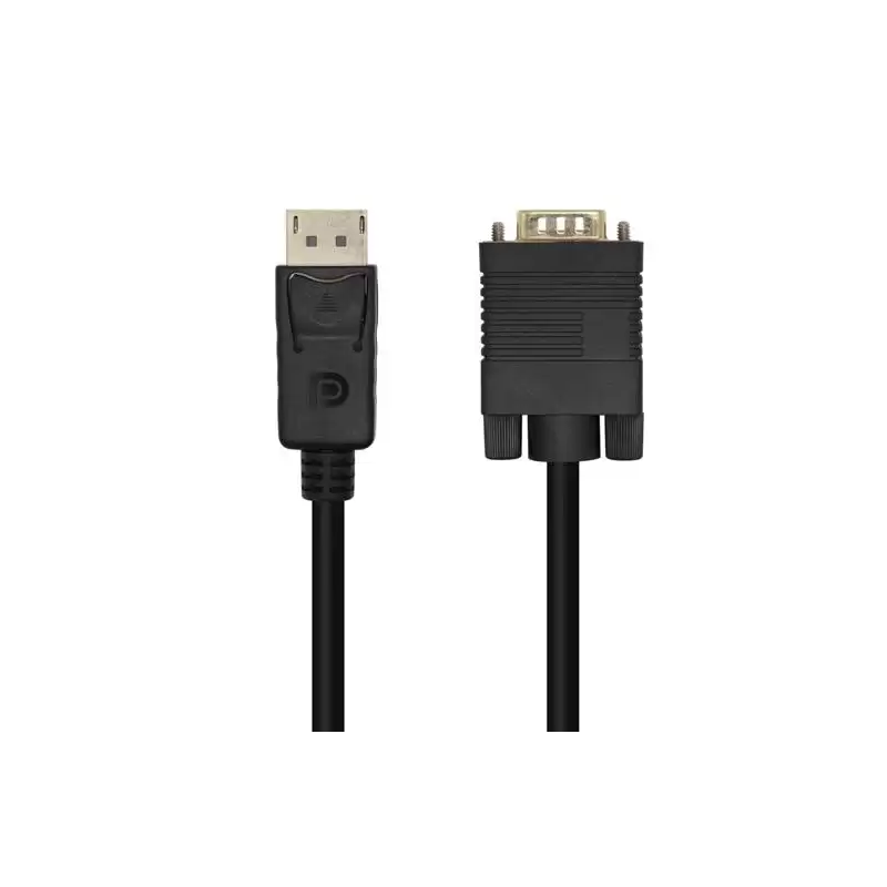 (A125-0552) AISENS CABLE CONVERSOR DISPLAYPORT A VGA DP/M - VGA/M NEGRO 1