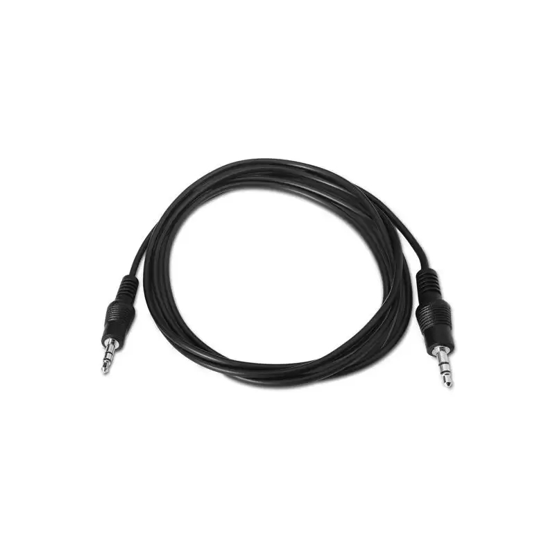 (A128-0142) AISENS CABLE AUDIO ESTÉREO JACK 3.5/M - JACK 3.5/M NEGRO 1