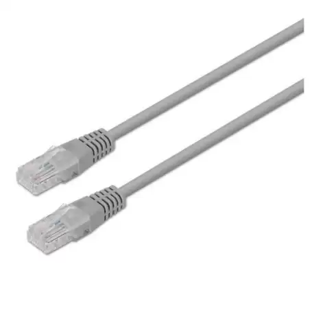 (A135-0235) AISENS CABLE DE RED LATIGUILLO RJ45 CAT.6 UTP AWG24 GRIS 15M