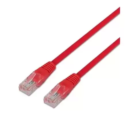 (A135-0240) AISENS CABLE DE RED LATIGUILLO RJ45 CAT.6 UTP AWG24 ROJO 3