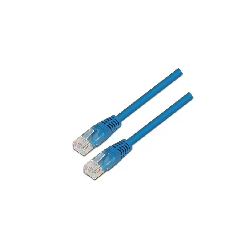 (A135-0241) AISENS CABLE DE RED LATIGUILLO RJ45 CAT.6 UTP AWG24 AZUL 0