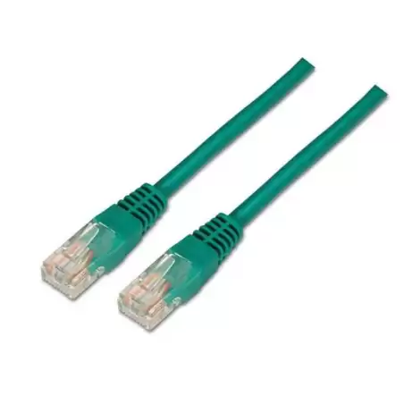 (A135-0245) AISENS CABLE DE RED LATIGUILLO RJ45 CAT.6 UTP AWG24 VERDE 0