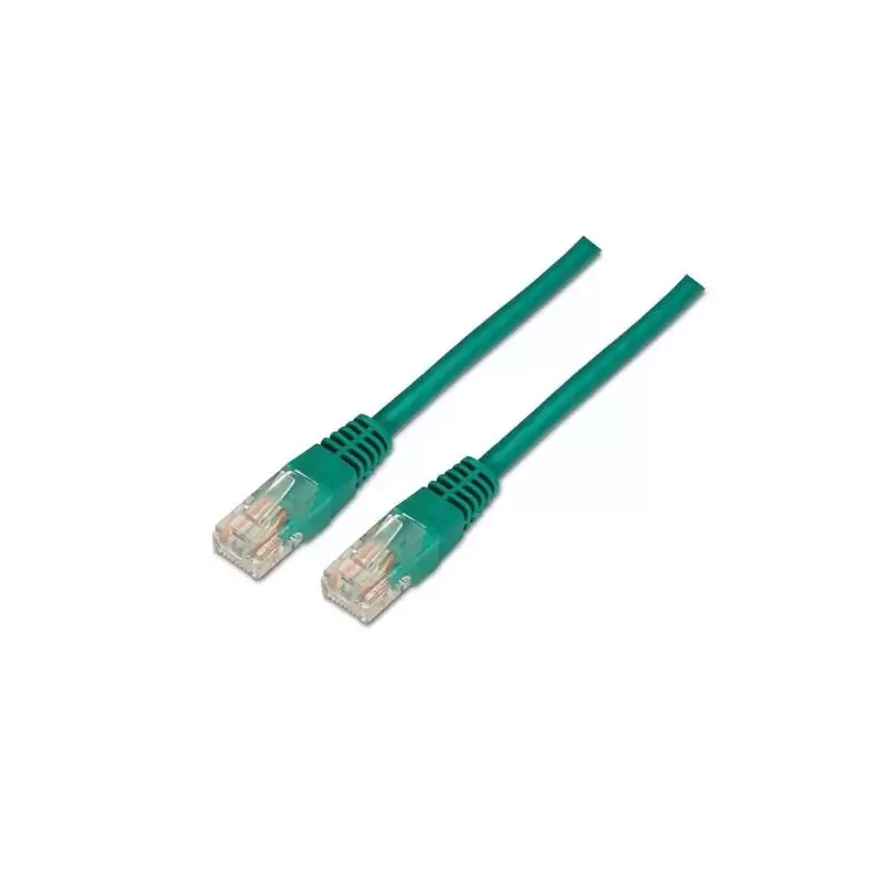 (A135-0246) AISENS CABLE DE RED LATIGUILLO RJ45 CAT.6 UTP AWG24 VERDE 1