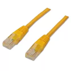 (A135-0253) AISENS CABLE DE RED LATIGUILLO RJ45 CAT.6 UTP AWG24 AMARILLO 0