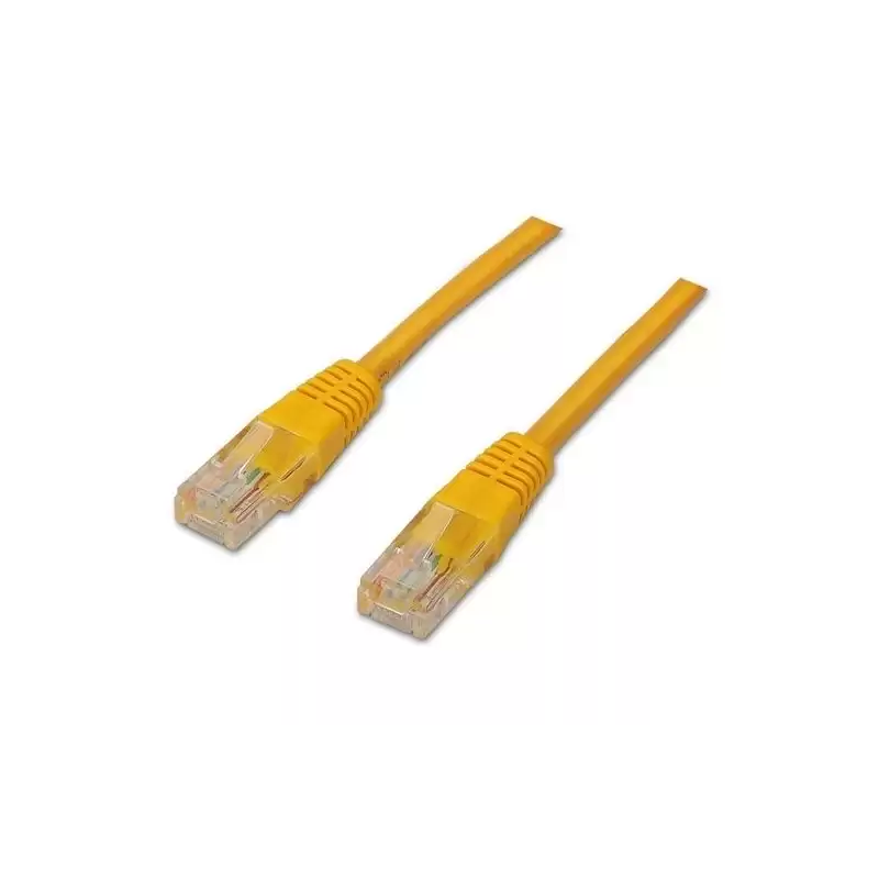 (A135-0255) AISENS CABLE DE RED LATIGUILLO RJ45 CAT.6 UTP AWG24 AMARILLO 2