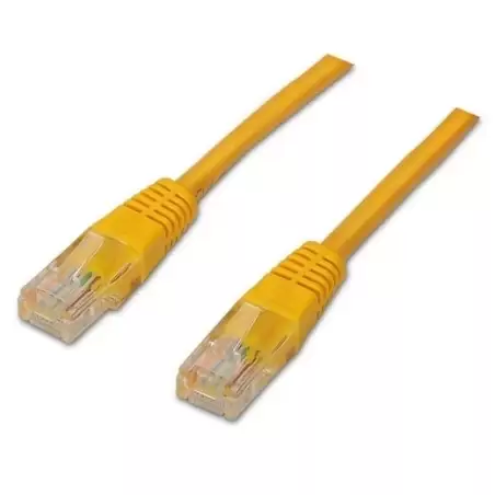 (A135-0256) AISENS CABLE DE RED LATIGUILLO RJ45 CAT.6 UTP AWG24 AMARILLO 3