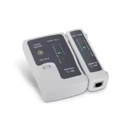 (A142-0312) AISENS TESTEADOR PARA CABLE R11/RJ12/R45 BLANCO