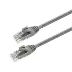 (A145-0324) AISENS CABLE DE RED LATIGUILLO RJ45 LSZH CAT.6A 500MHZ UTP AWG24 GRIS 25CM