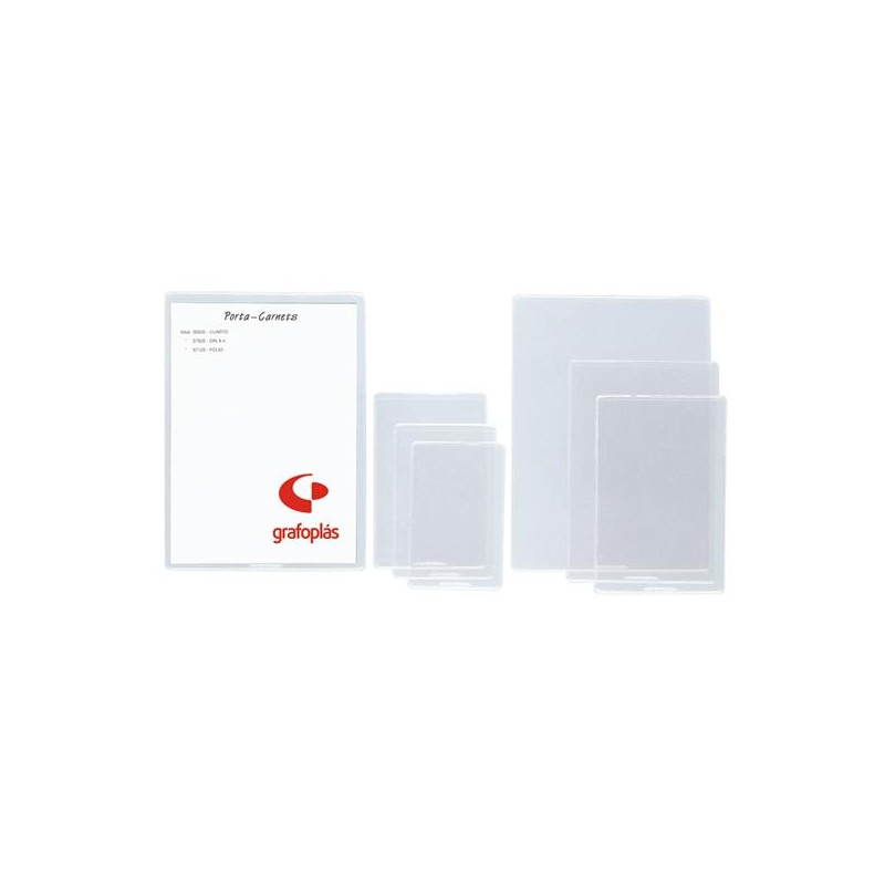 (05710000) GRAFOPLAS FUNDAS PORTADOCUMENTOS 322X218MM CON UÑERO PVC PIEL DE NARANJA 150 MICRAS TRANSPARENTE