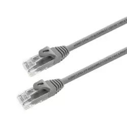 (A145-0330) AISENS CABLE DE RED LATIGUILLO RJ45 LSZH CAT.6A 500 MHZ UTP AWG24 GRIS 10M