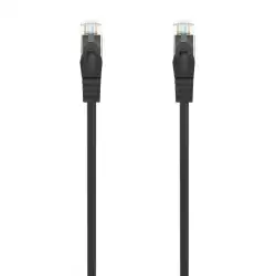 (A145-0586) AISENS CABLE DE RED LATIGUILLO RJ45 LSZH CAT.6 UTP AWG24 NEGRO 0