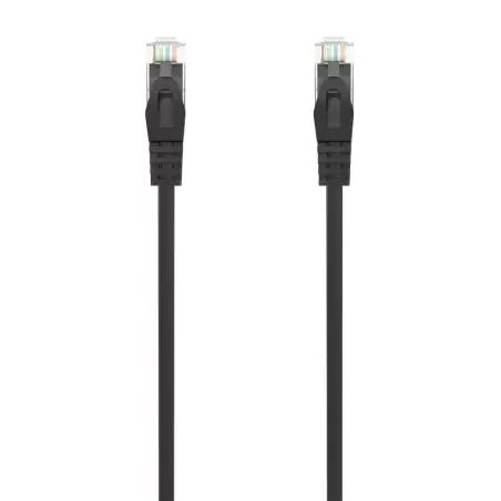 (A145-0586) AISENS CABLE DE RED LATIGUILLO RJ45 LSZH CAT.6 UTP AWG24 NEGRO 0