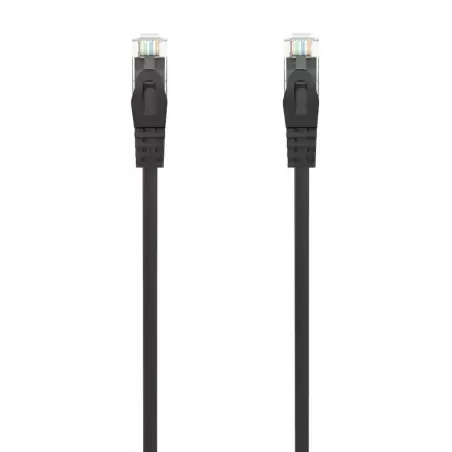 (A145-0587) AISENS CABLE DE RED LATIGUILLO RJ45 LSZH CAT.6 UTP AWG24 NEGRO 1