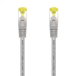 (A146-0334) AISENS CABLE DE RED LATIGUILLO RJ45 LSZH CAT.7 600MHZ S/FTP PIMF AWG26 GRIS 1