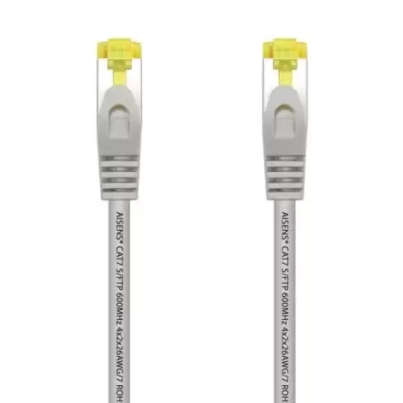 (A146-0335) AISENS CABLE DE RED LATIGUILLO RJ45 LSZH CAT.7 600MHZ S/FTP PIMF AWG26 GRIS 2