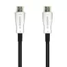 (A148-0378) AISENS CABLE HDMI V2.0 AOC (ACTIVE OPTICAL CABLE) PREMIUM ALTA VELOCIDAD HEC 4K@60HZ 18GBPS A/M - A/M NEGRO 20M