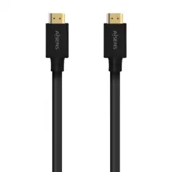(A150-0680) AISENS CABLE HDMI V2.1 PREMIUM ALTA VELOCIDAD HEC 8K@60HZ 48GBPS A/M - A/M GRIS/NEGRO 5