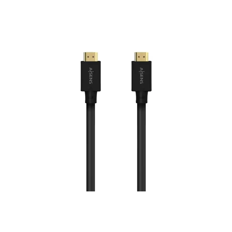 (A150-0680) AISENS CABLE HDMI V2.1 PREMIUM ALTA VELOCIDAD HEC 8K@60HZ 48GBPS A/M - A/M GRIS/NEGRO 5