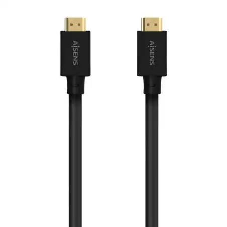(A150-0680) AISENS CABLE HDMI V2.1 PREMIUM ALTA VELOCIDAD HEC 8K@60HZ 48GBPS A/M - A/M GRIS/NEGRO 5