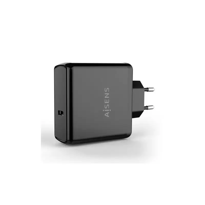 (ASCH-1PD60-BK) AISENS CARGADOR PD3.0 QC3.0 1XUSB-C 60W BLACK
