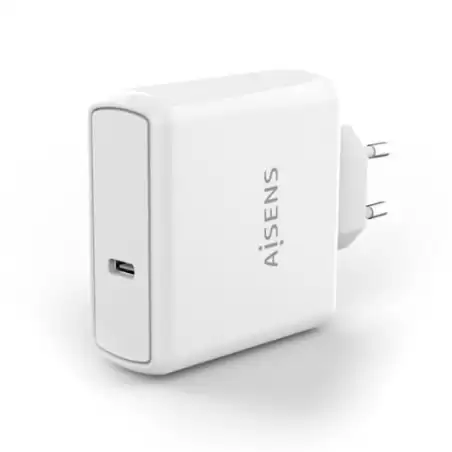 (ASCH-1PD60-W) AISENS CARGADOR PD3.0 QC3.0 1XUSB-C 60W WHITE