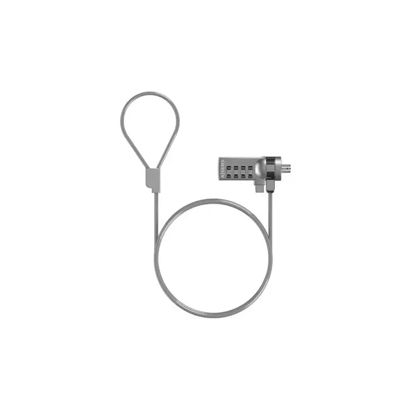 (ASLK-D40N01-SL) AISENS CABLE DE SEGURIDAD CON CERRADURA  DE COMBINACION PARA ORDENADOR