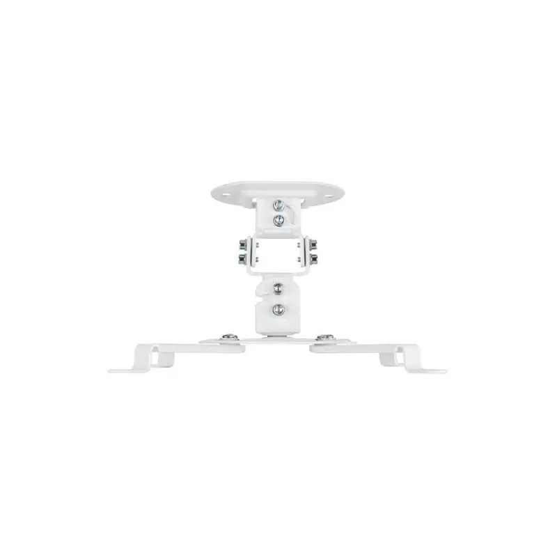 (CP03TSR-129) AISENS SOPORTE UNIVERSAL GIRATORIO INCLINABLE DE TECHO PARA PROYECTOR BLANCO