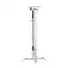 (CWP01TSE-049) AISENS SOPORTE UNIVERSAR INCLINABLE Y EXTENSIBLE DE TECHO/PARED PARA PROYECTOR BLANCO