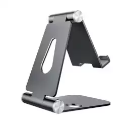 (MS2PM-088) AISENS SOPORTE DE SOBREMESA TAMAÑO M AJUSTABLE 2 PIVOTES PARA MOVIL/TABLET GRIS