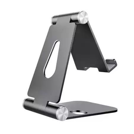 (MS2PM-088) AISENS SOPORTE DE SOBREMESA TAMAÑO M AJUSTABLE 2 PIVOTES PARA MOVIL/TABLET GRIS