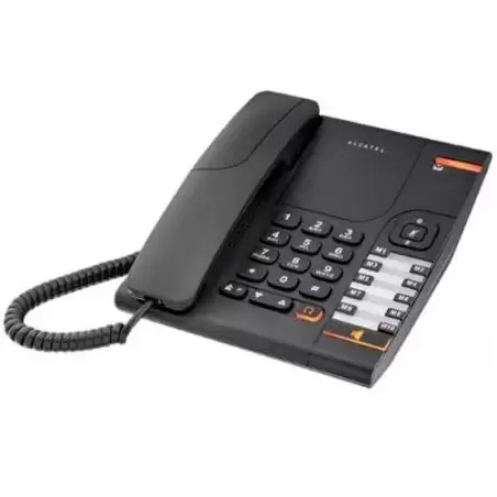 (ATL1407518) ALCATEL TEMPORIS TELÉFONO FIJO ANALÓGICO MODELO 380 CON MANOS LIBRES Y TOMA PARA AURICULAR