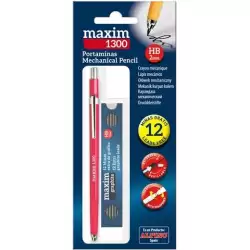 (PM035300) PORTAMINAS MAXIM 2.0 HB + CAJA DE MINAS BLÍSTER